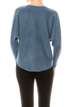 Load image into Gallery viewer, Aaeda Dolman Long Sleeve Sweater Top (More Colors) - foxberryparkproducts
