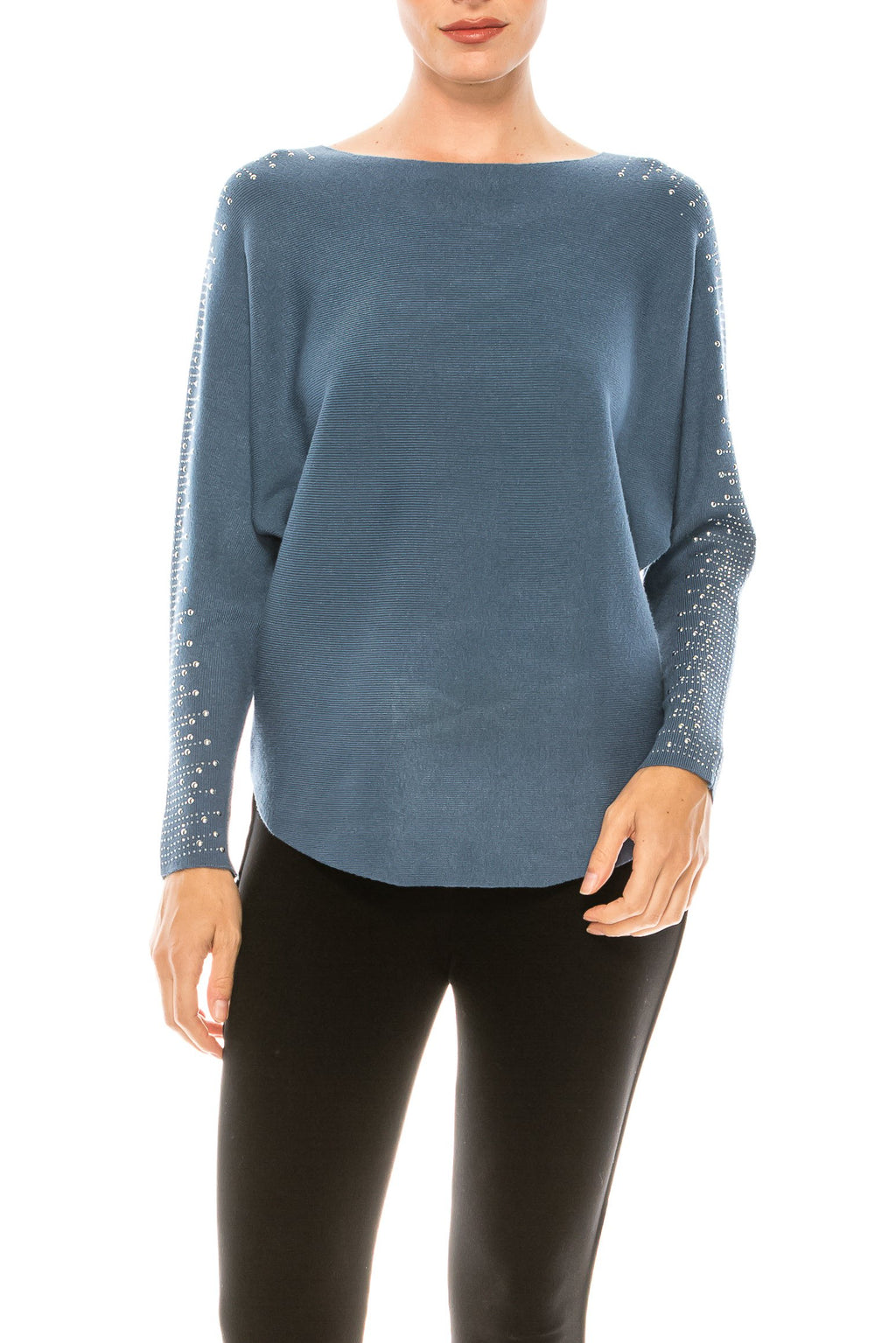 Aaeda Dolman Long Sleeve Sweater Top (More Colors) - foxberryparkproducts