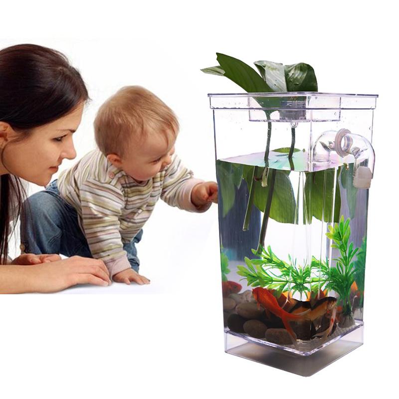 My Fun Fish Self Cleaning Tank Complete Aquarium Setup - foxberryparkproducts