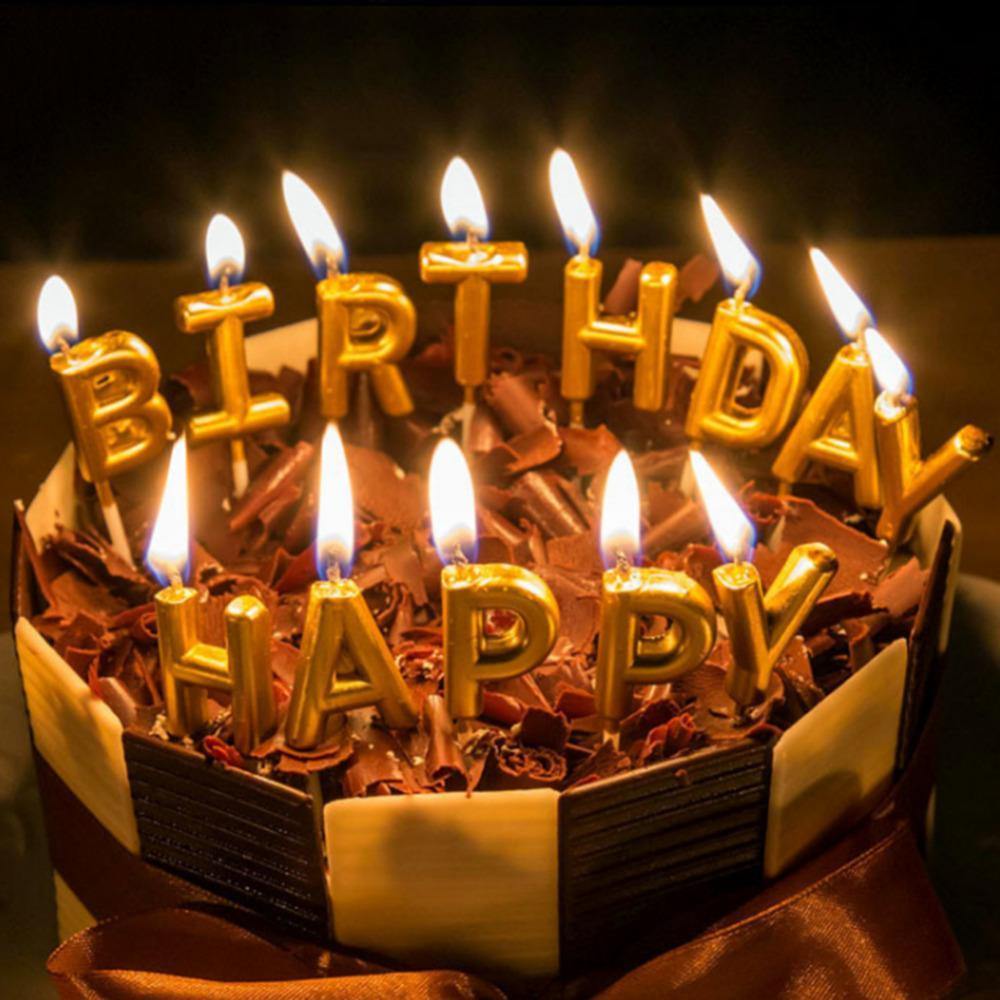 Birthday Candle Kids Gift Cartoon Alphabet - foxberryparkproducts