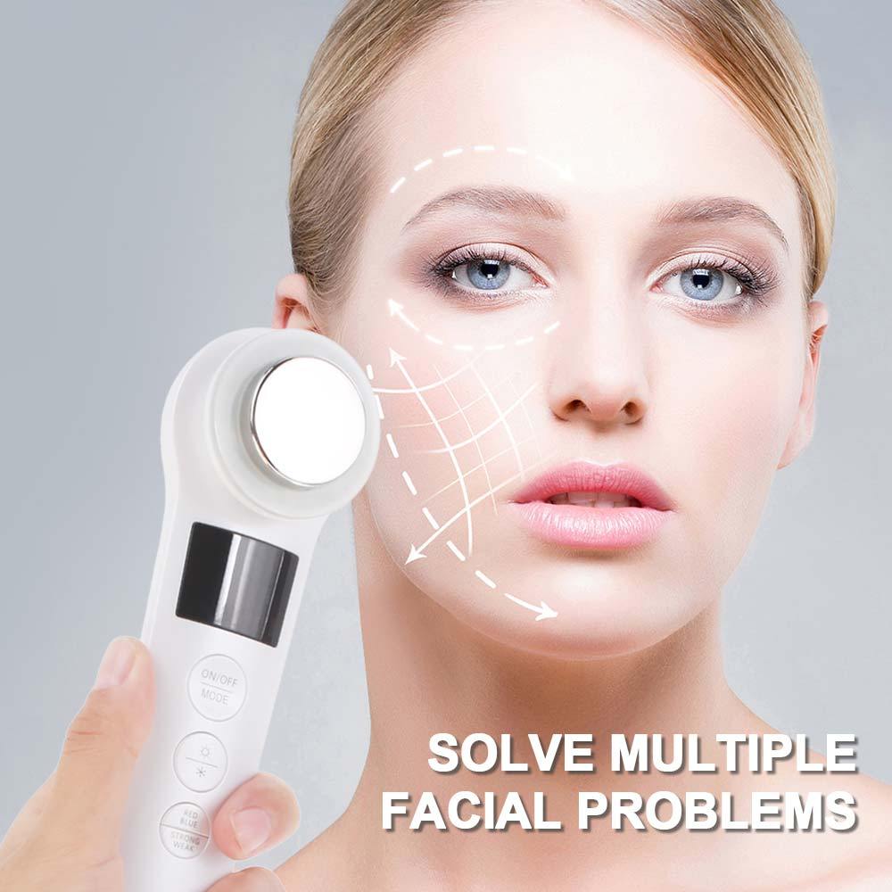 Professional Facial Lifting Vibration Massager Ion Beauty Instrument - foxberryparkproducts