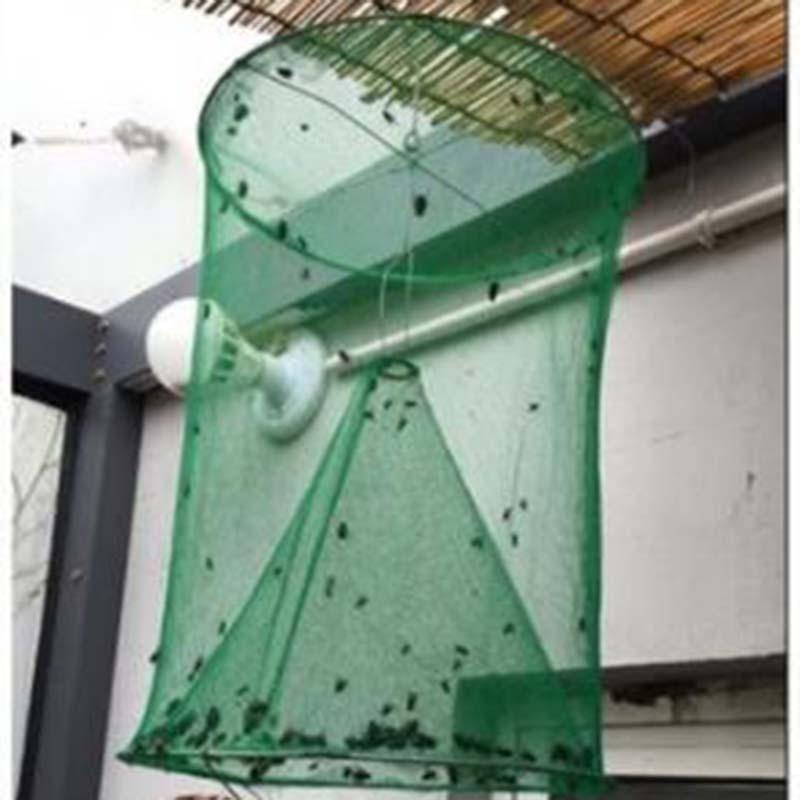 1PCS Pest Control Reusable Hanging Fly Catcher Killer Flies Flytrap Zapper - foxberryparkproducts