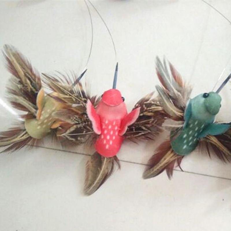 Solar Power Vibration Dancing Fluttering Hummingbird Birds - foxberryparkproducts