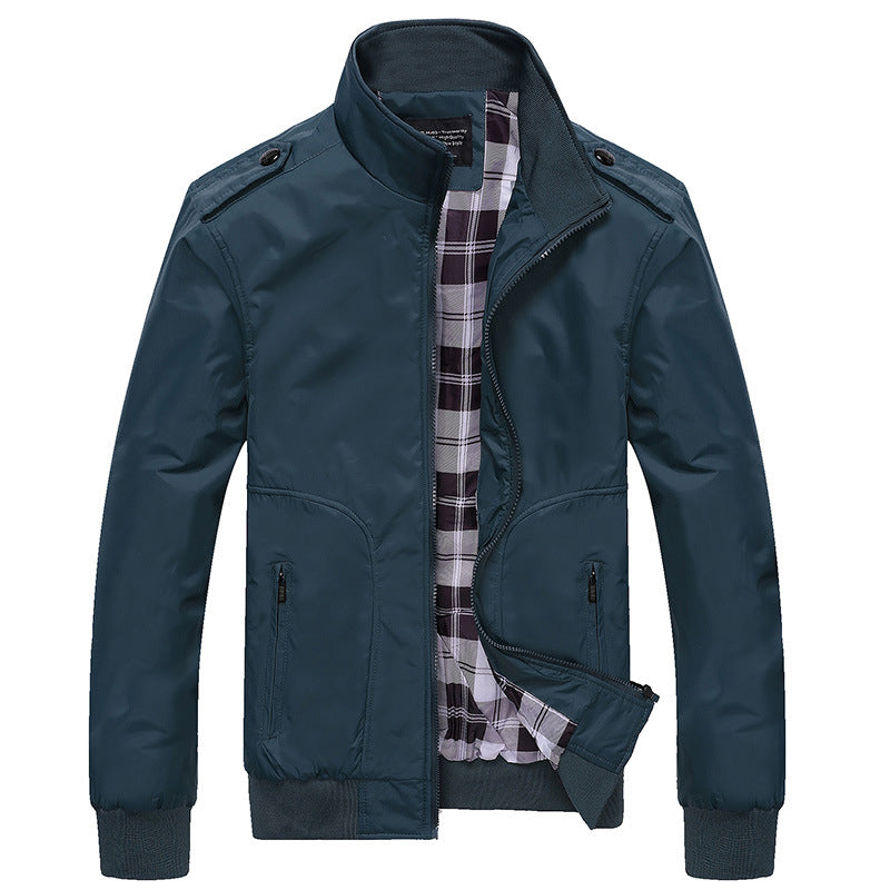 Mens Jackets Spring Autumn Casual Coats - foxberryparkproducts