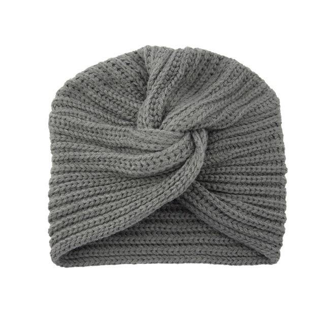 Muslim inner hijab caps bohemia turban cashmere cross wrap head Indian hat - foxberryparkproducts