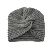 Muslim inner hijab caps bohemia turban cashmere cross wrap head Indian hat - foxberryparkproducts