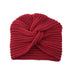 Muslim inner hijab caps bohemia turban cashmere cross wrap head Indian hat - foxberryparkproducts