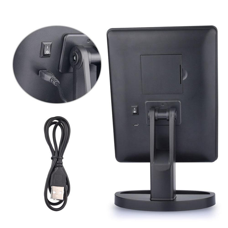 LED Touch Screen Makeup Mirror Professional Vanity Mirror - foxberryparkproducts