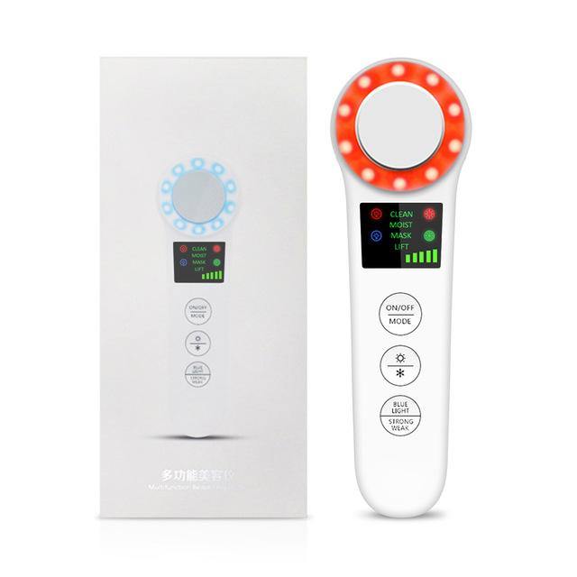 Professional Facial Lifting Vibration Massager Ion Beauty Instrument - foxberryparkproducts