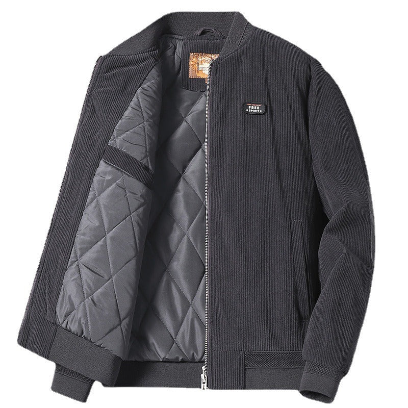 Autumn And Winter New Corduroy Coat