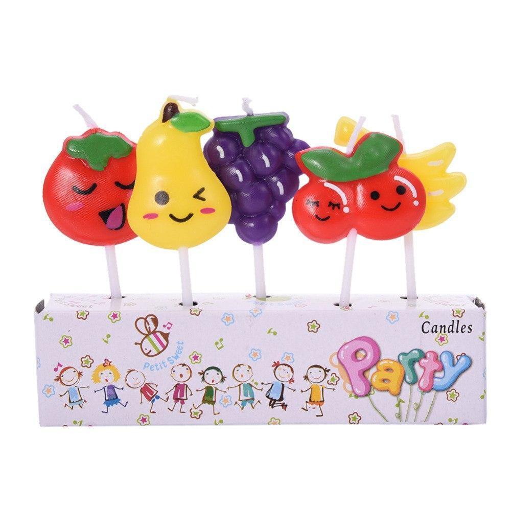 Birthday Candle Kids Gift Cartoon Alphabet - foxberryparkproducts