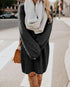 Plush Pullover Long Sweater - foxberryparkproducts