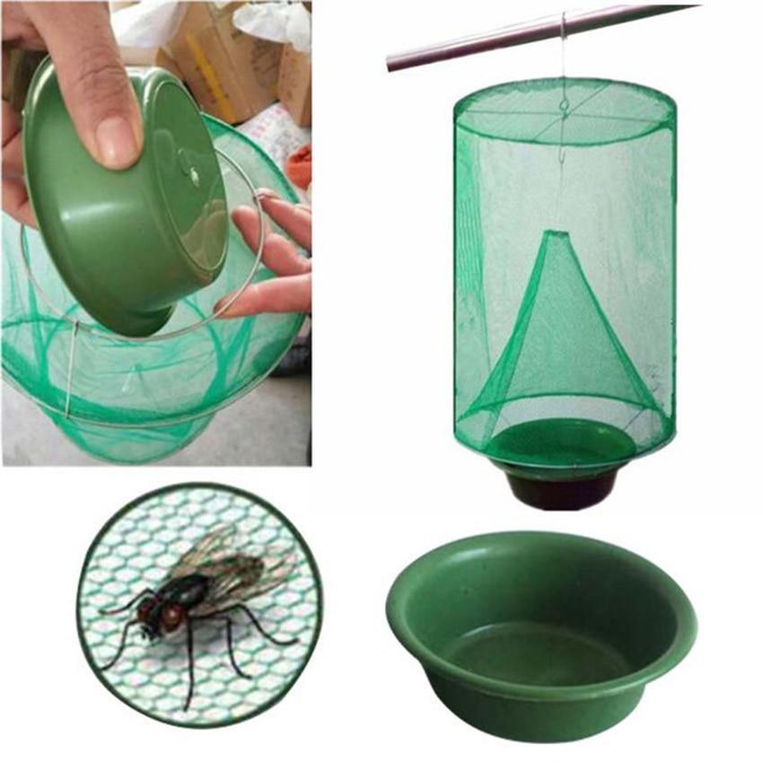 1PCS Pest Control Reusable Hanging Fly Catcher Killer Flies Flytrap Zapper - foxberryparkproducts