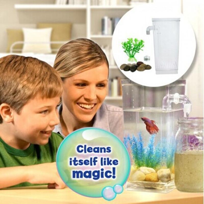 My Fun Fish Self Cleaning Tank Complete Aquarium Setup - foxberryparkproducts