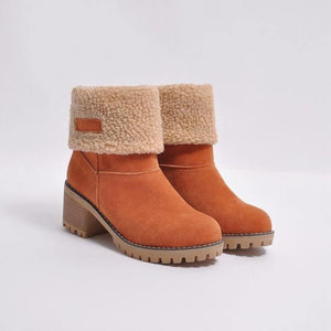 New Women Boots Winter Outdoor Keep Warm Fur Boots - foxberryparkproducts