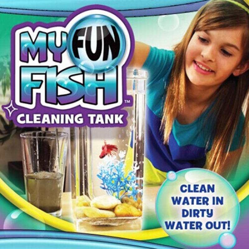 My Fun Fish Self Cleaning Tank Complete Aquarium Setup - foxberryparkproducts