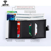 Men And Women Genuine Leather Credit card Case - foxberryparkproducts