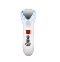 Load image into Gallery viewer, Ultrasonic Cryotherapy LED Hot Cold Hammer Facial Lifting Vibration Massager - foxberryparkproducts
