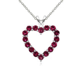 Red Hot Heart Pendant - foxberryparkproducts