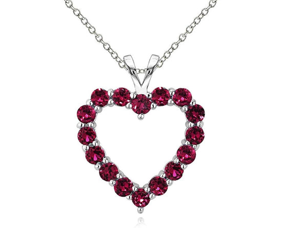 Red Hot Heart Pendant - foxberryparkproducts