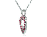 Red Hot Heart Pendant - foxberryparkproducts