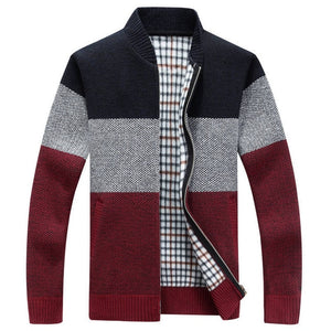 Winter Men's Jackets Thick Cardigan - foxberryparkproducts