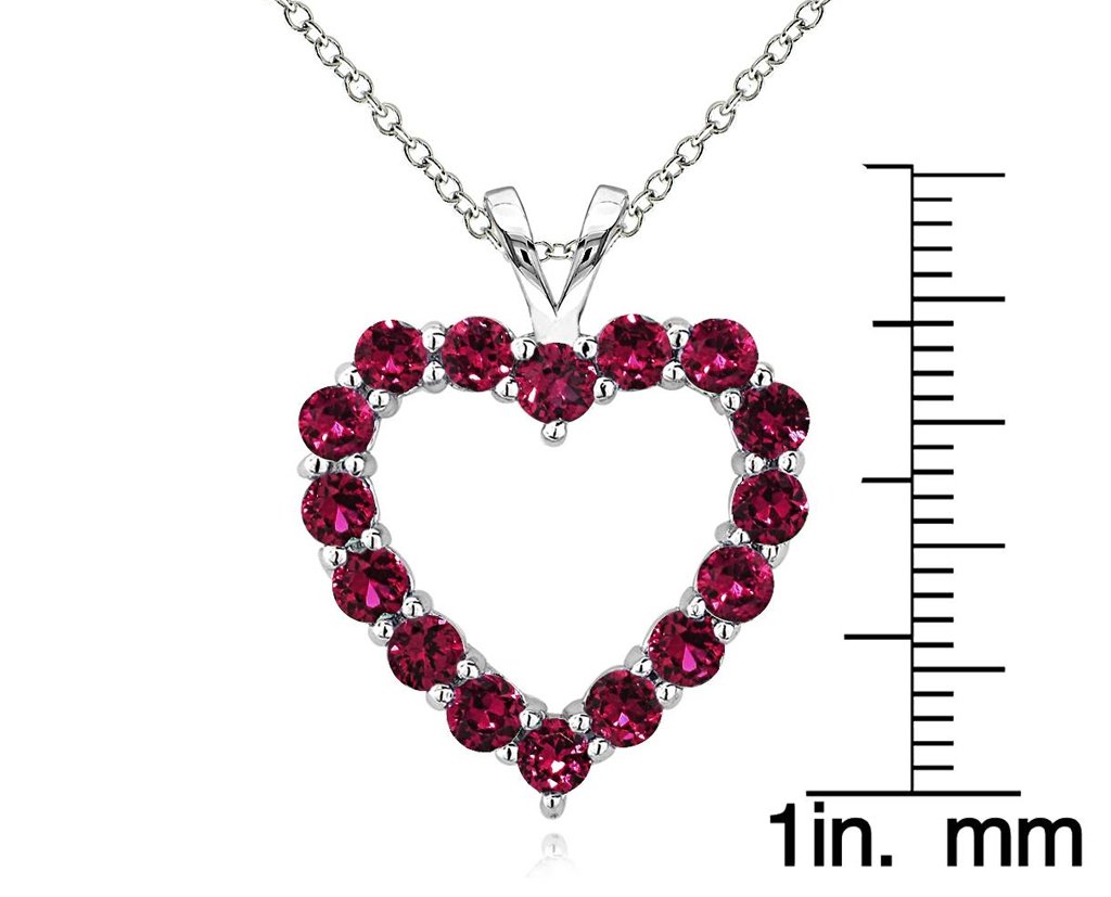 Red Hot Heart Pendant - foxberryparkproducts