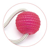 Multifunction Pet Molar Bite Toy  Interactive fun Pet toy with TPR ball Tooth Cleaning - foxberryparkproducts