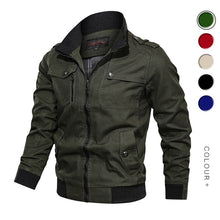 Load image into Gallery viewer, Military Jacket Men Spring Autumn Cotton Windbreaker - foxberryparkproducts
