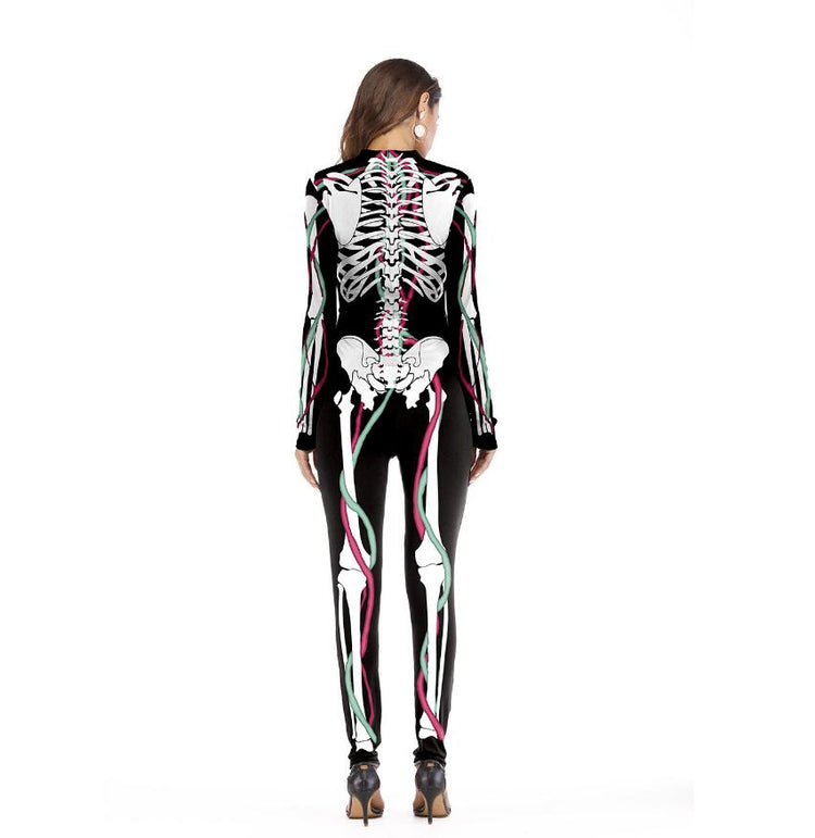 Halloween costume festival event party costume long sleeve jumpsuit - foxberryparkproducts