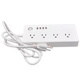 Smart Power Strip,WiFi Power Bar Multiple Outlet Extension Cord - foxberryparkproducts