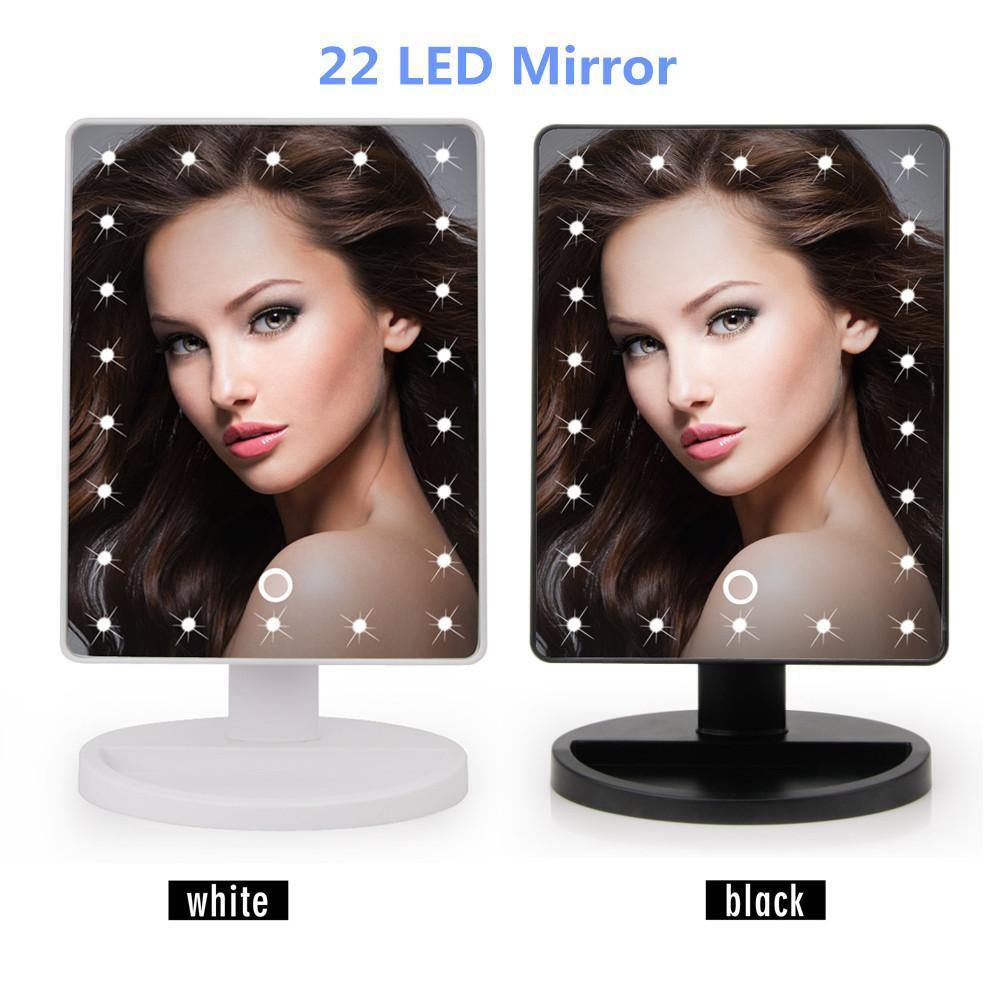 LED Touch Screen Makeup Mirror Professional Vanity Mirror - foxberryparkproducts
