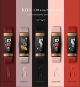 E78 Women bracelet watch men heart rate blood pressure smart wristband fitness band tracker Ip68 waterproof sport watch swim - foxberryparkproducts