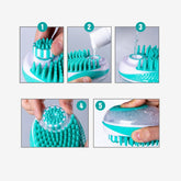 Pet Dog Bath Brush Comb Pet SPA Massage Brush - foxberryparkproducts