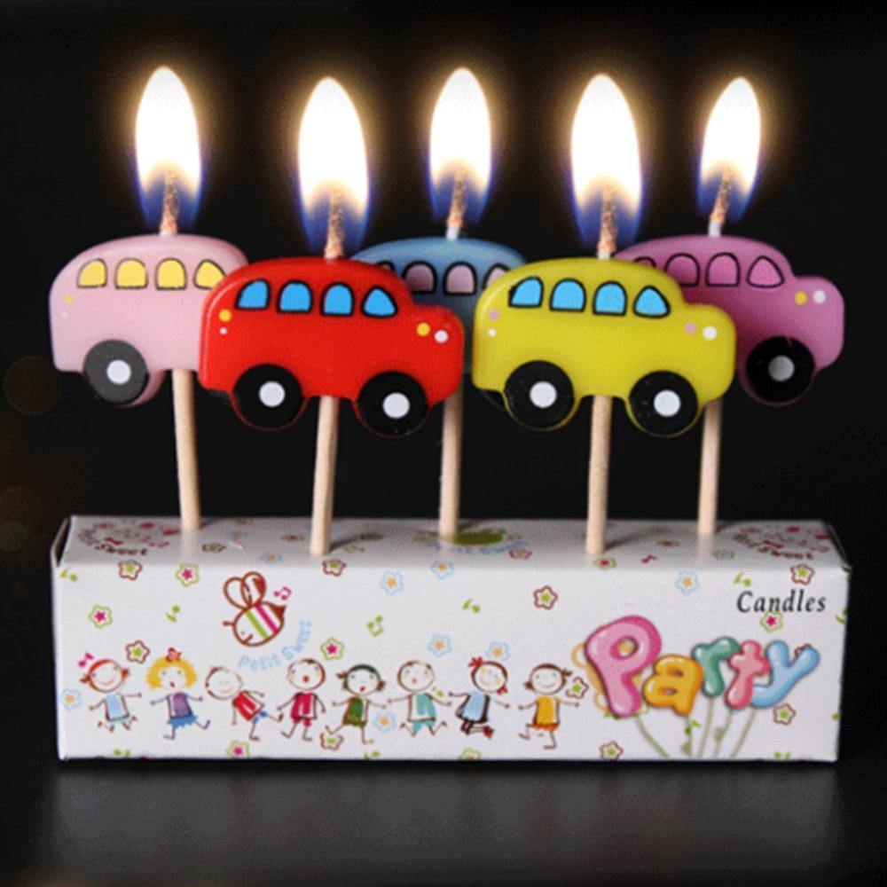 Birthday Candle Kids Gift Cartoon Alphabet - foxberryparkproducts