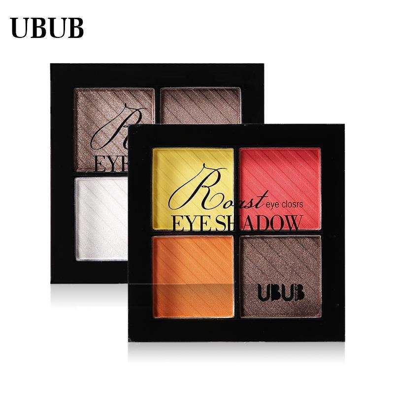 UBUB 4 Colors Eyeshadow Shimmer Natural Eyeshadow - foxberryparkproducts
