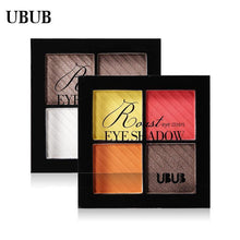 Load image into Gallery viewer, UBUB 4 Colors Eyeshadow Shimmer Natural Eyeshadow - foxberryparkproducts
