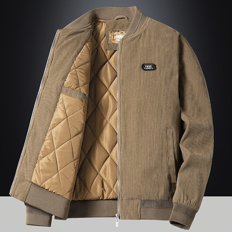 Autumn And Winter New Corduroy Coat