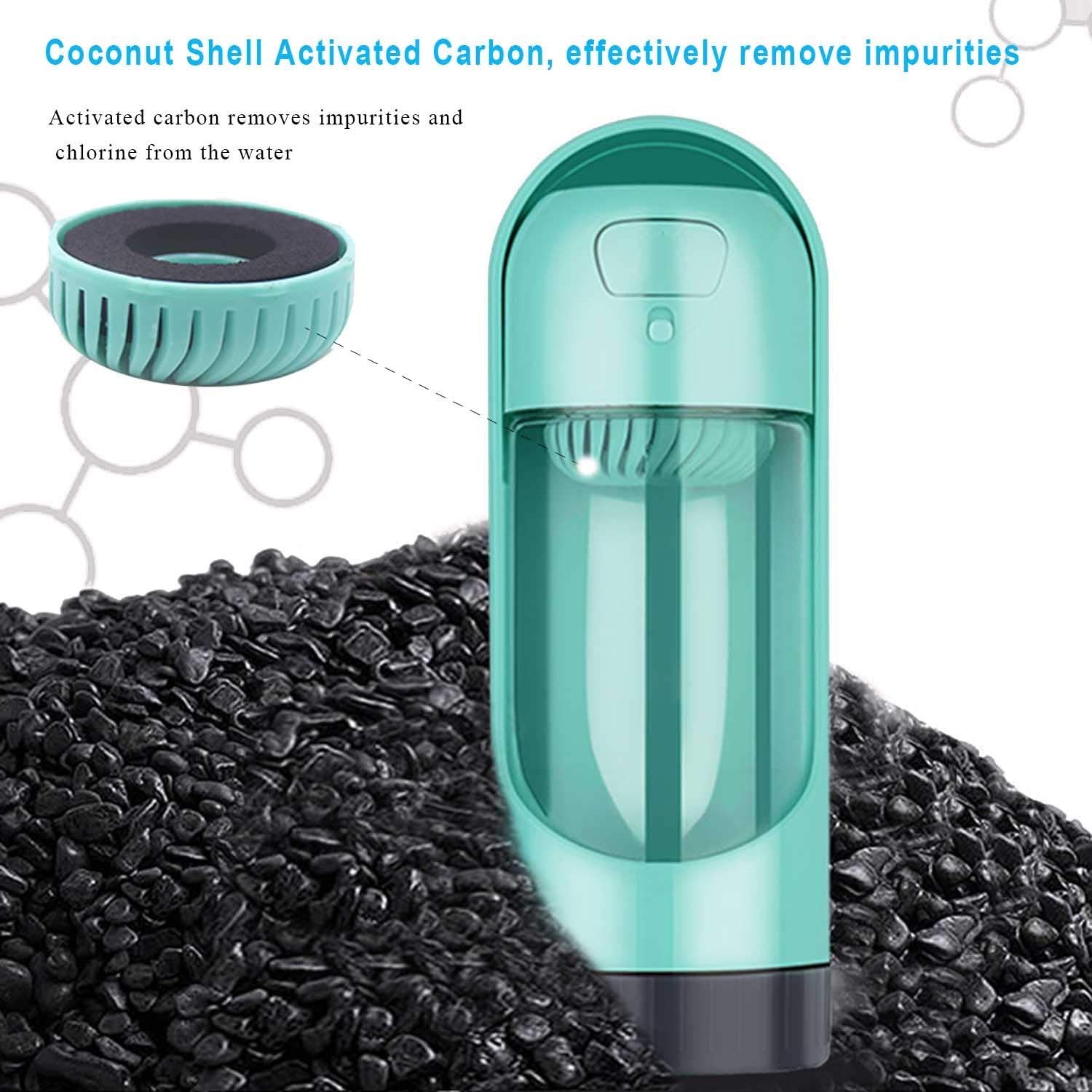 Portable Pet Dog Water Bottle Dispenser Travel Dog Bowl - foxberryparkproducts