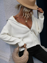 Zip-Up Sweaters For Women Knit Tops - foxberryparkproducts