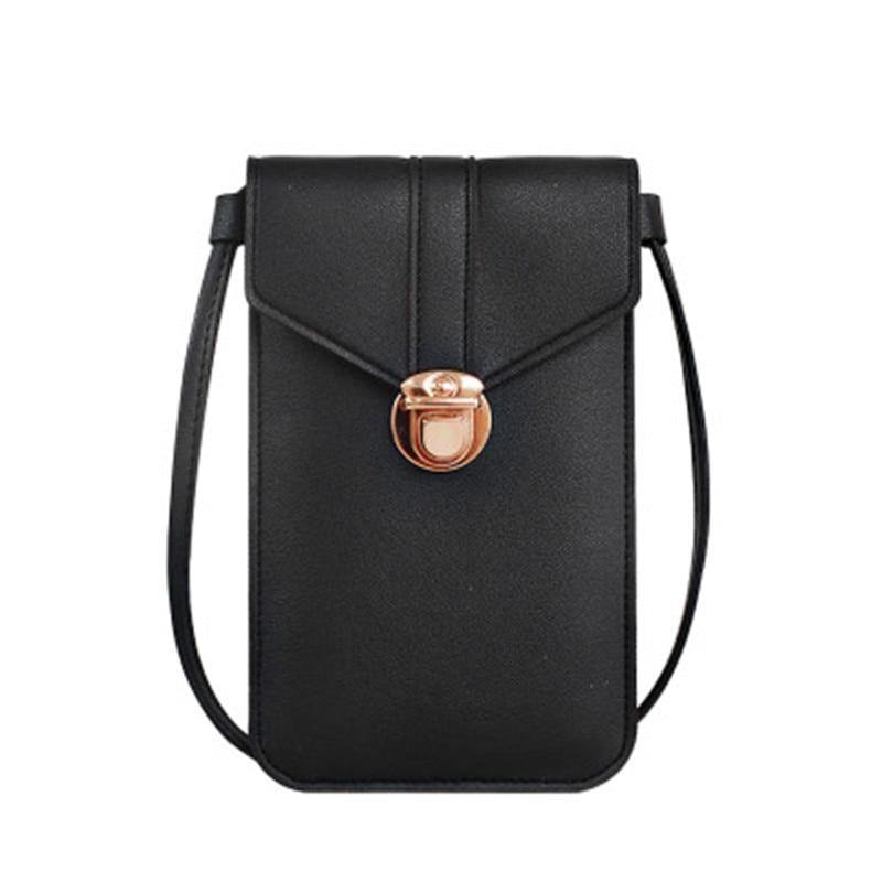 Women's crossbody bag Pu leather touch screen mobile wallet - foxberryparkproducts