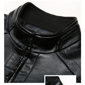 Crocodile brand Vintage Leather Jacket