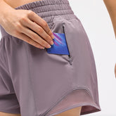 Tummy Control Yoga Shorts for Women Workout Running Sports Shorts - foxberryparkproducts