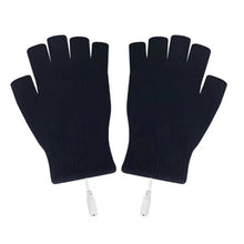 Load image into Gallery viewer, Electric USB heated Gloves Winter Thermal half-finger With full-finger cover - foxberryparkproducts
