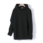 GCAROL Fall Winter Women Long Hooded Suits 80% Cotton Fleece - foxberryparkproducts