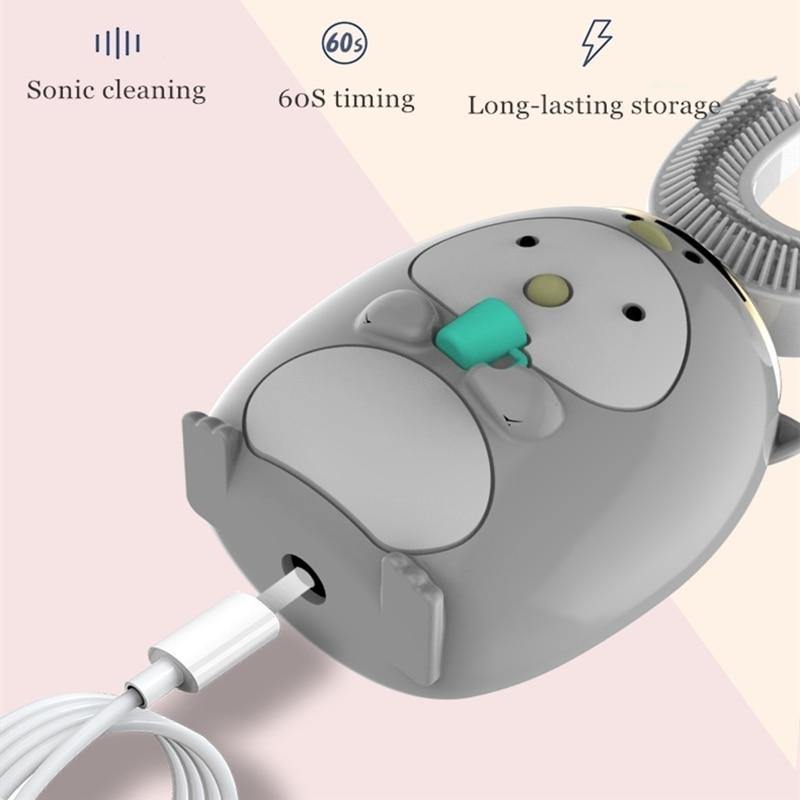 Smart U 360 Degrees Kids Sonic Electric Toothbrush - foxberryparkproducts