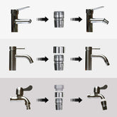 Water Dental Flosser Faucet Oral Irrigator Water Jet Floss - foxberryparkproducts