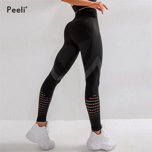 Peeli High Waist Seamless Leggings Yoga Pants - foxberryparkproducts
