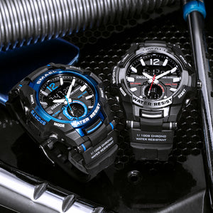 Men Watches SMAEL Sport Watch Waterproof 50M Wristwatch - foxberryparkproducts