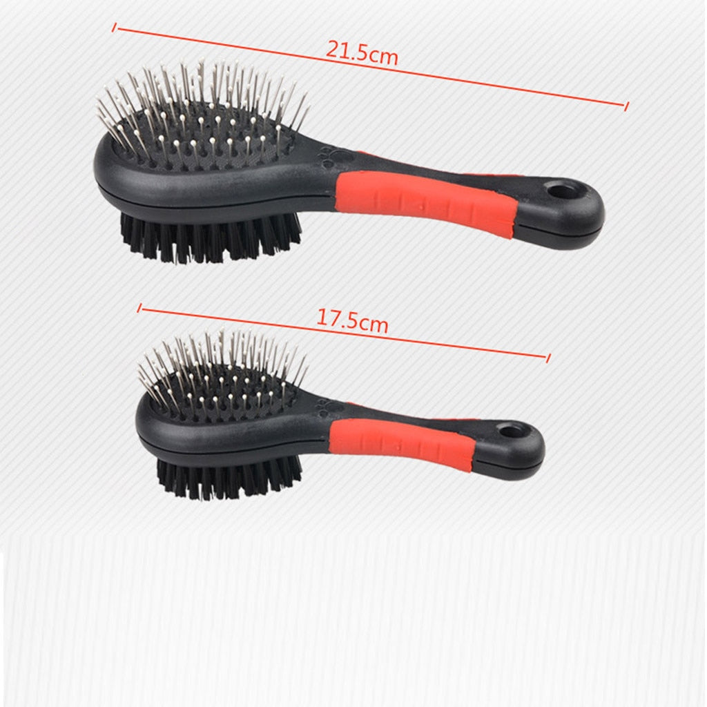 Pet Bath Massage Brush Gentle Double-sided Hair Convenience Brush - foxberryparkproducts